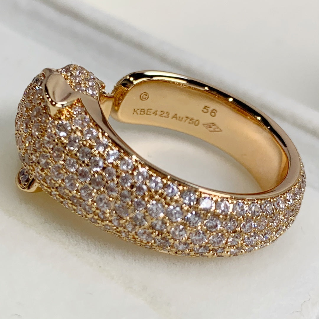Dream PANTHERE DIAMANT-RING AUS ROTGOLD