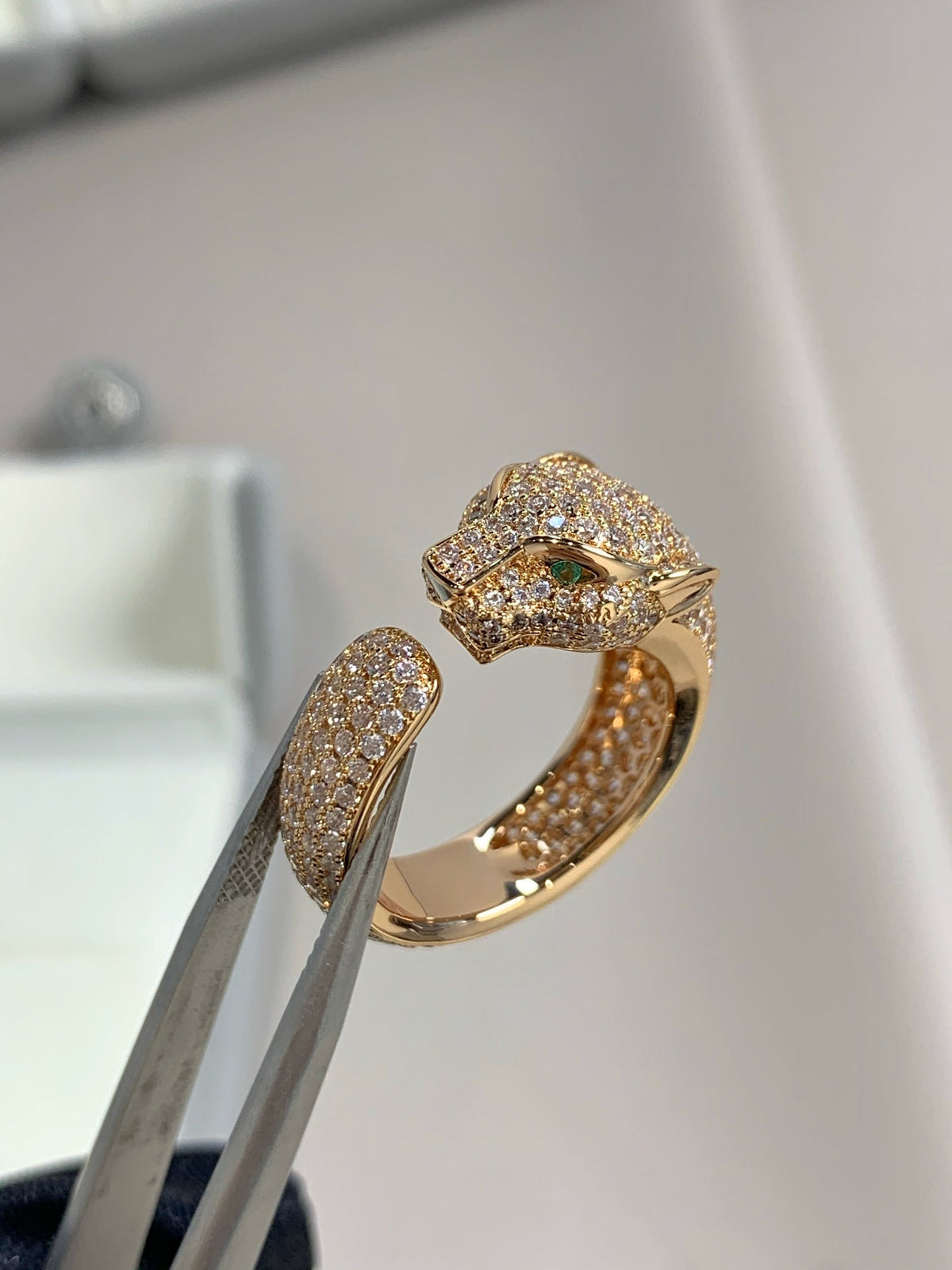 Dream PANTHERE DIAMANT-RING AUS ROTGOLD