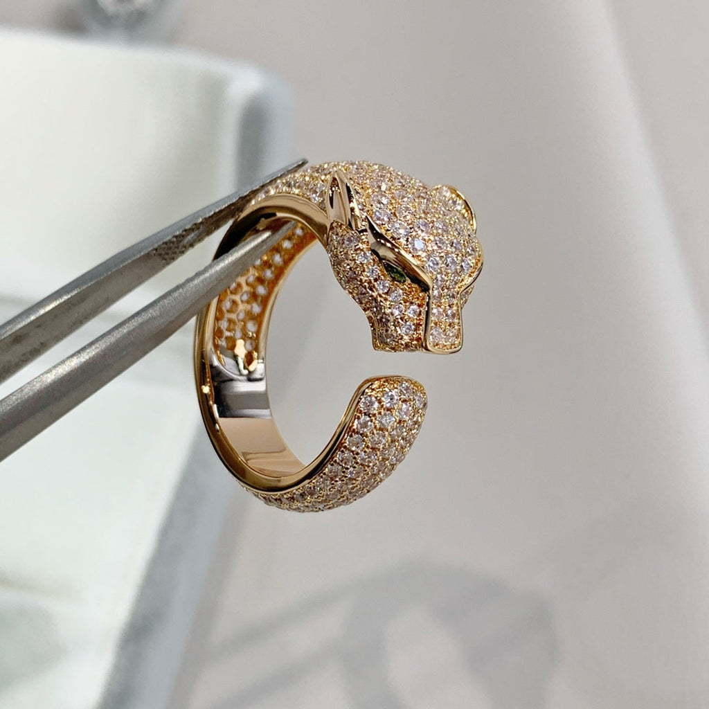 Dream PANTHERE DIAMANT-RING AUS ROTGOLD