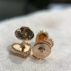 Dream HEART CARNELIAN STUD EARRINGS