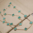 Dream CLOVER 20 MOTIFS MALACHITE GOLD