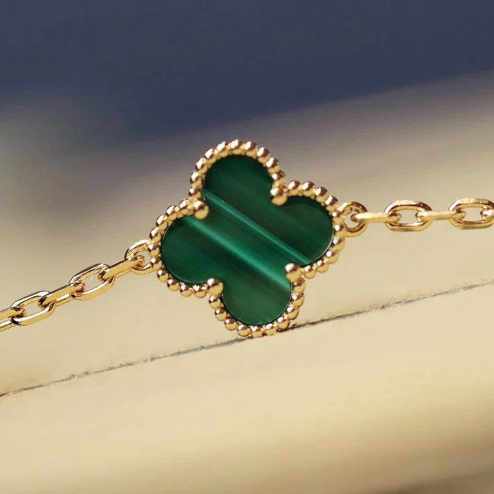 Dream CLOVER 20 MOTIFS MALACHITE GOLD
