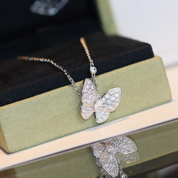 Dream BUTTERFLY DIAMOND NECKLACE