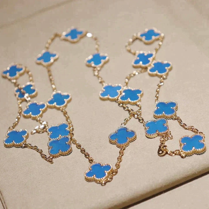 Dream CLOVER 20 MOTIFS TURQUOISE GOLD