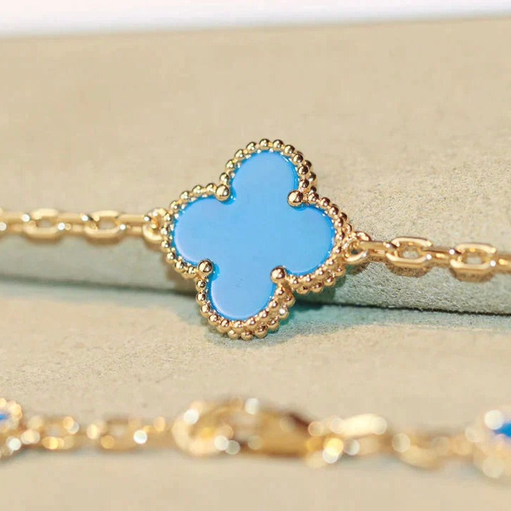 Dream CLOVER 20 MOTIFS TURQUOISE GOLD