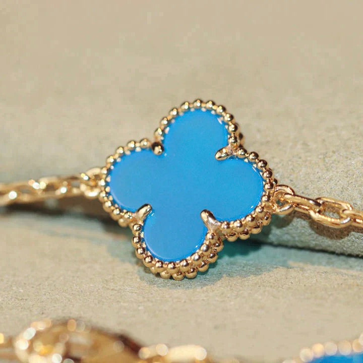 Dream CLOVER 20 MOTIFS TURQUOISE GOLD
