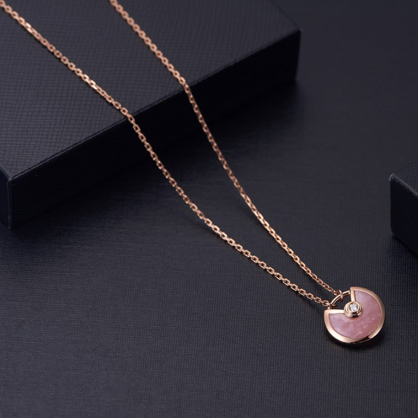 Dream AMULETTE ROSE GOLD PINK MOP NECKLACE