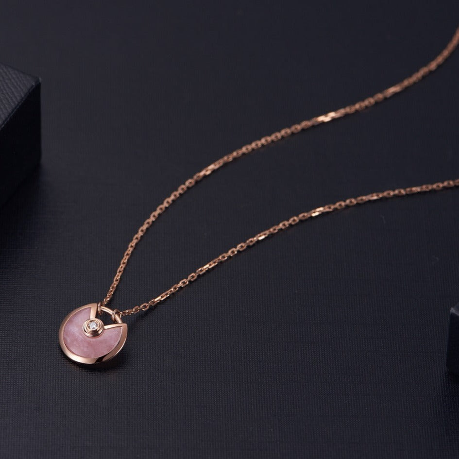 Dream AMULETTE ROSE GOLD PINK MOP NECKLACE