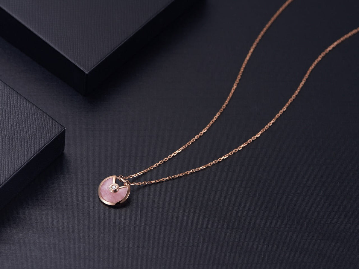 Dream AMULETTE ROSE GOLD PINK MOP NECKLACE