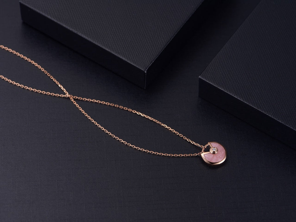 Dream AMULETTE ROSE GOLD PINK MOP NECKLACE