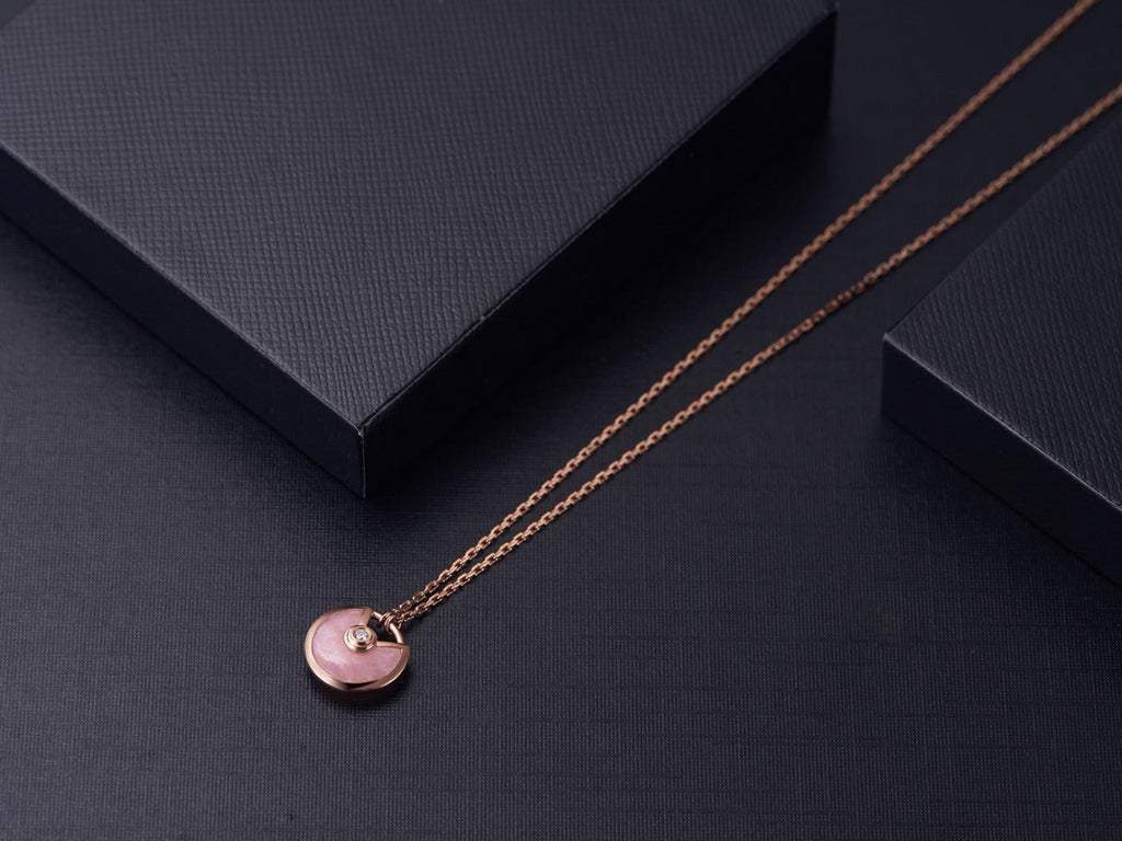 Dream AMULETTE ROSE GOLD PINK MOP NECKLACE