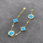 Dream STAR AND SUN TURQUOISE 4 MOTIFS 3 DIAMONDS