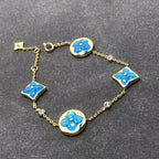 Dream STAR AND SUN TURQUOISE 4 MOTIFS 3 DIAMONDS