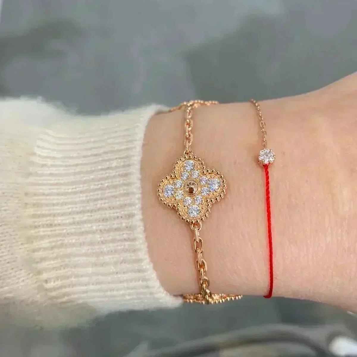 [Dream ] Neue CLOVER 5 MOTIV VOLLDIAMANT-ARMBANDKOLLEKTION