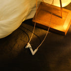 Dream VOLT SILVER DIAMOND PEDANT NECKLACE