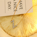Dream VOLT SILVER DIAMOND PEDANT NECKLACE