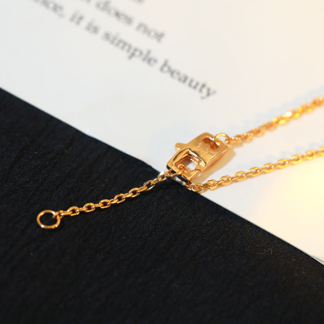 Dream STAR AND SUN DIAMOND PINK GOLD NECKLACE