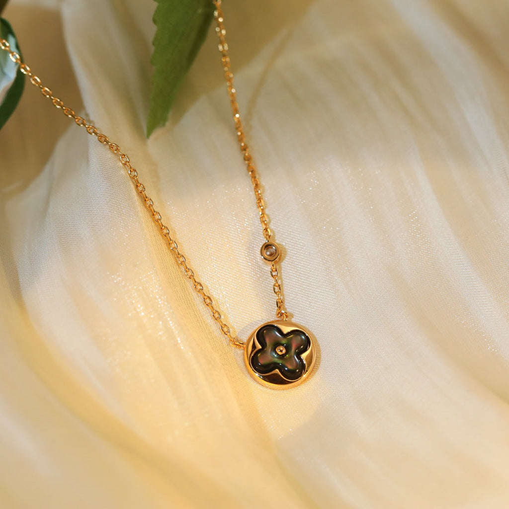 DREAM SUN ANHÄNGER ROSÉGOLD 1 DIAMANT HALSKETTE