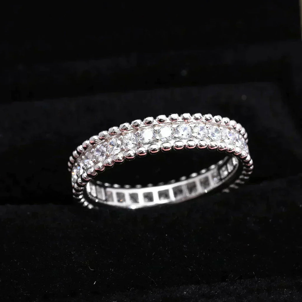 Dream PERLEE DIAMANT-RING SILBER