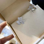Dream CLOVER COMOS DIAMOND EARRINGS SILVER
