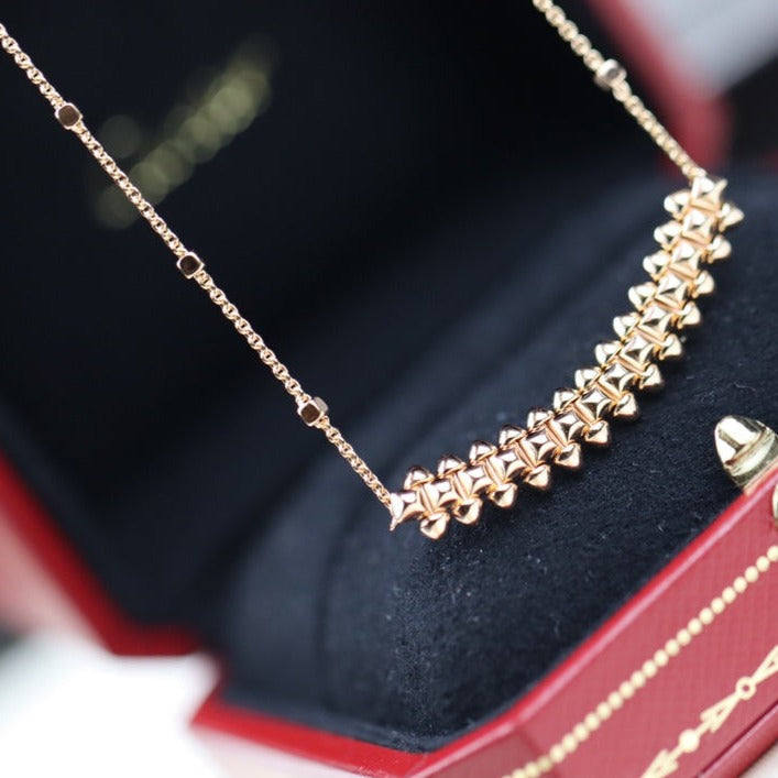 Dream CLASH PINK GOLD NECKLACE