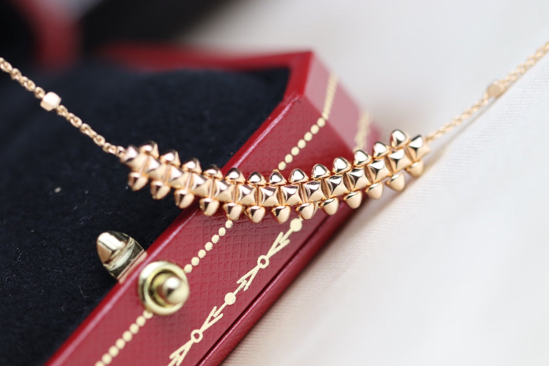 Dream CLASH PINK GOLD NECKLACE