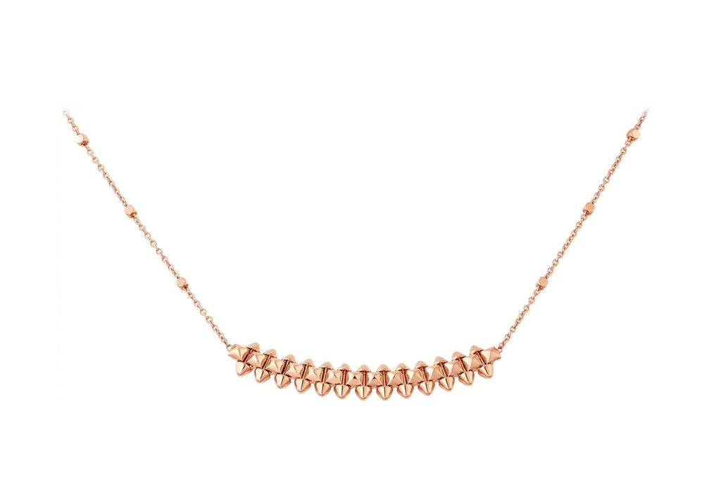 Dream CLASH PINK GOLD NECKLACE