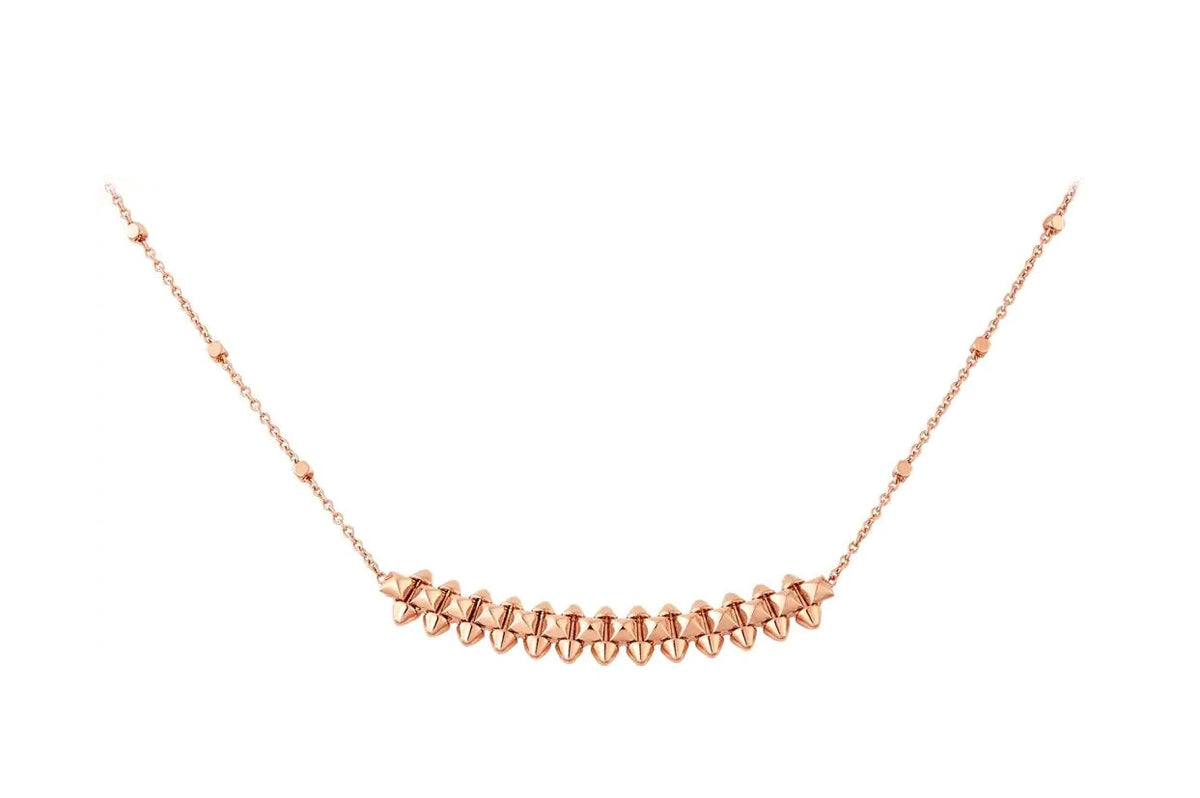 Dream CLASH PINK GOLD NECKLACE