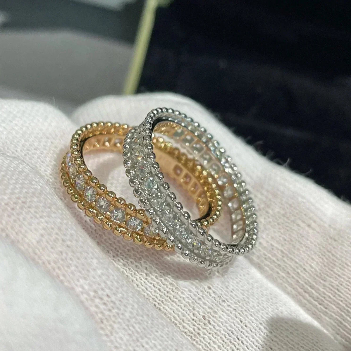 Dream PERLEE DIAMOND ROSE GOLD RING