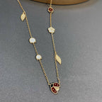 LUCKY SPRING 15 MOTIVE HALSKETTE AUS GOLD
