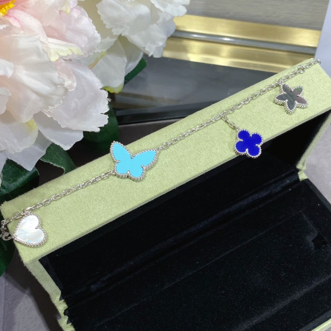 Dream LUCKY SPRING SILBERARMBAND 4 MOTIVE