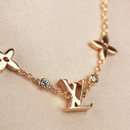 Dream STAR AND SUN 7 MOTIFS GOLD BRACELET