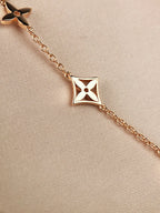 Dream STAR AND SUN 7 MOTIFS GOLD BRACELET