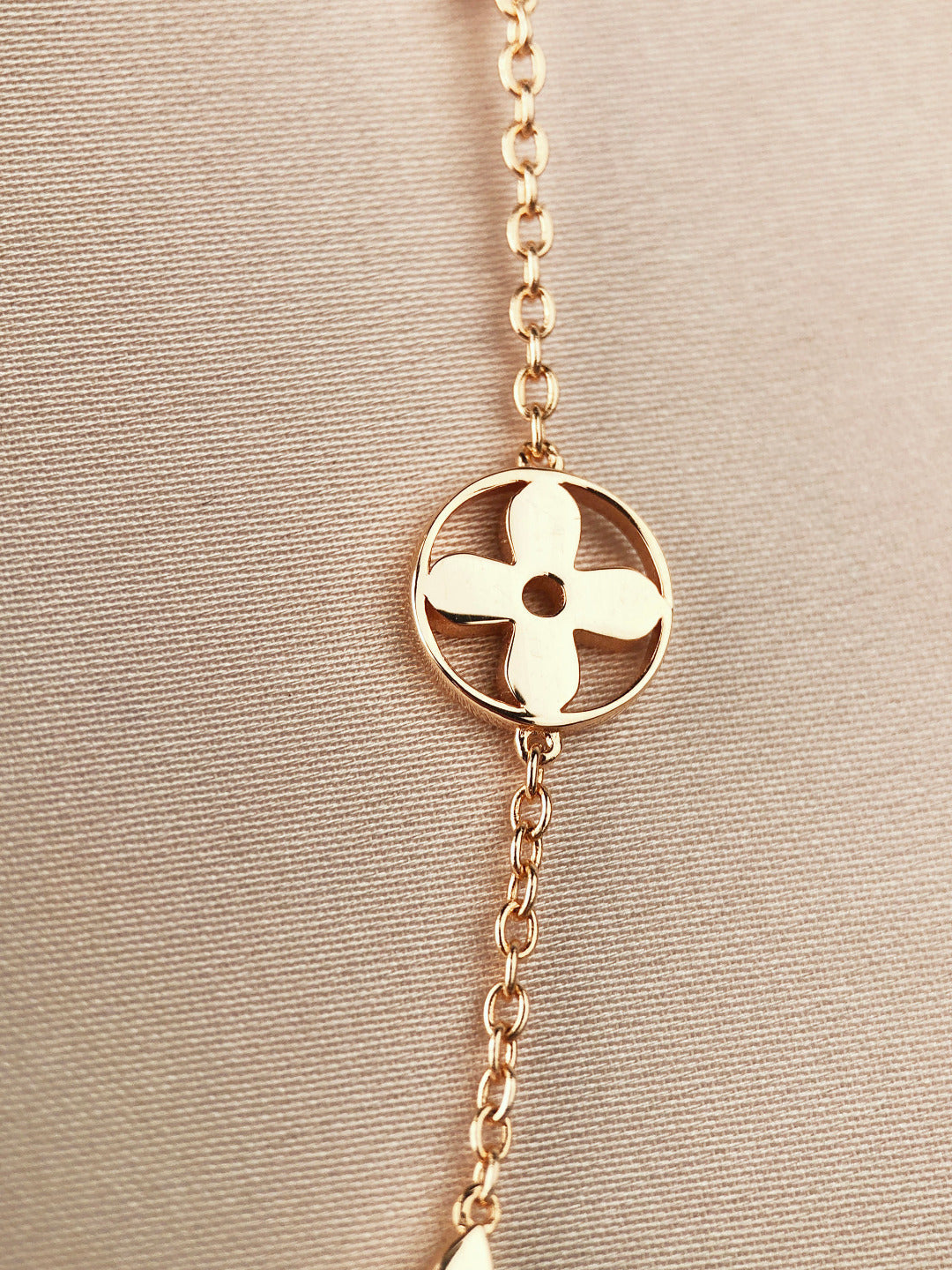 Dream STAR AND SUN 7 MOTIFS GOLD BRACELET