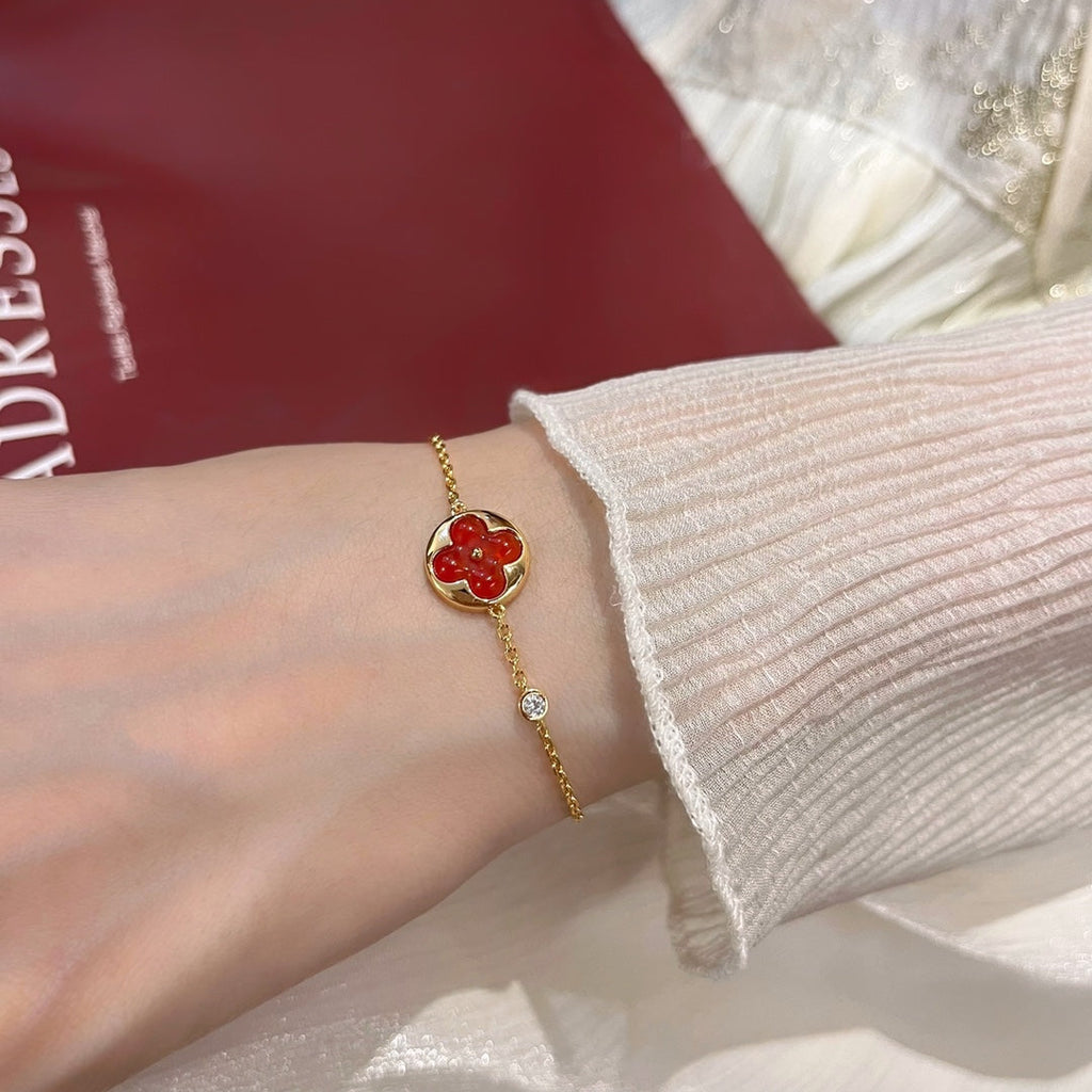 Dream SUN PEDANT CARNELIAN BRACELET
