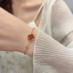 Dream SUN PEDANT CARNELIAN BRACELET