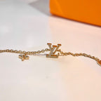 Dream LOGO STAR MOTIF GOLD BRACELET