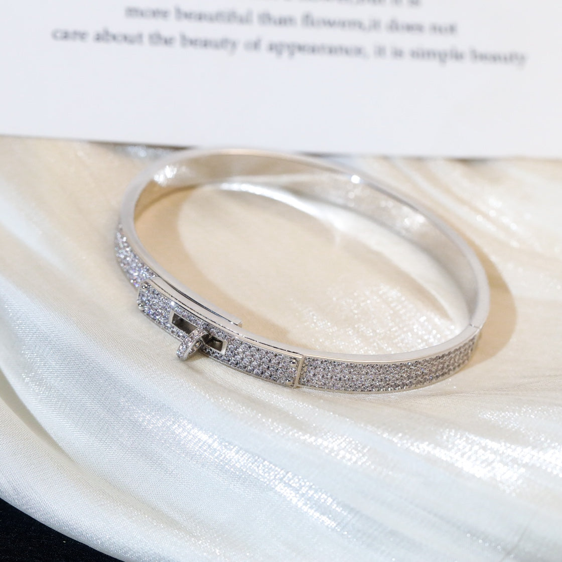 Dream KELLY BRACELET DIAMOND PAVED