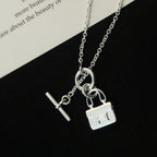 Dream POP H PEDANT SILVER NECKLACE