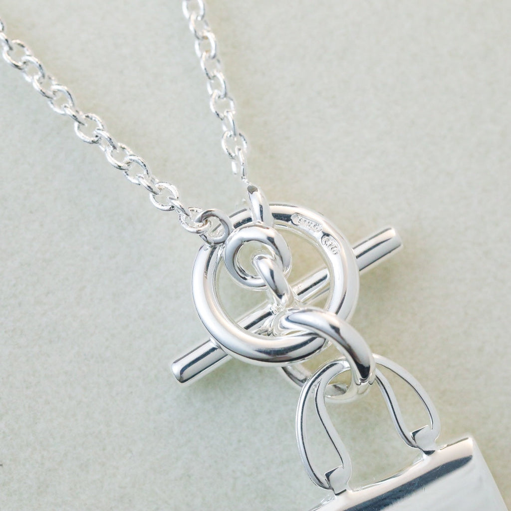 Dream POP H PEDANT SILVER NECKLACE
