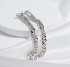 Dream KELLY CHAIN SILVER DIAMOND BRACELET