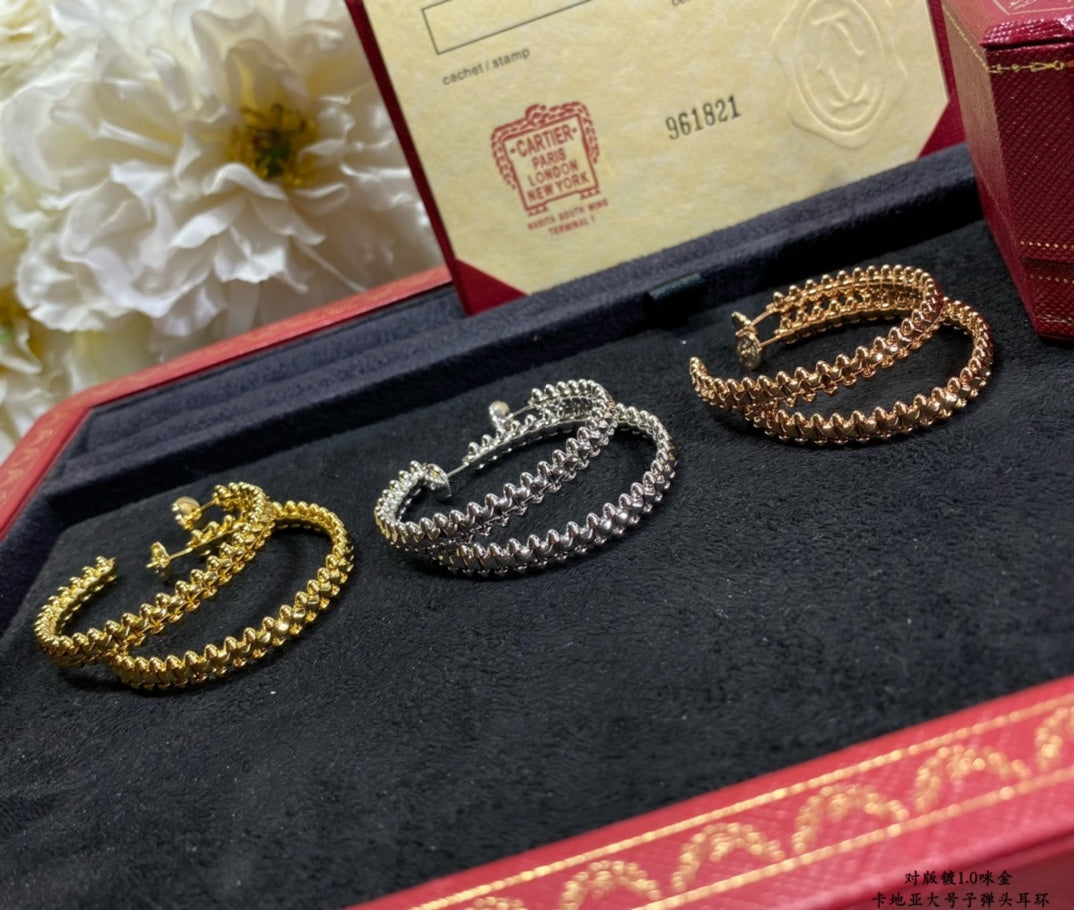 Dream CLASH LARGE HOOP EARRINGS