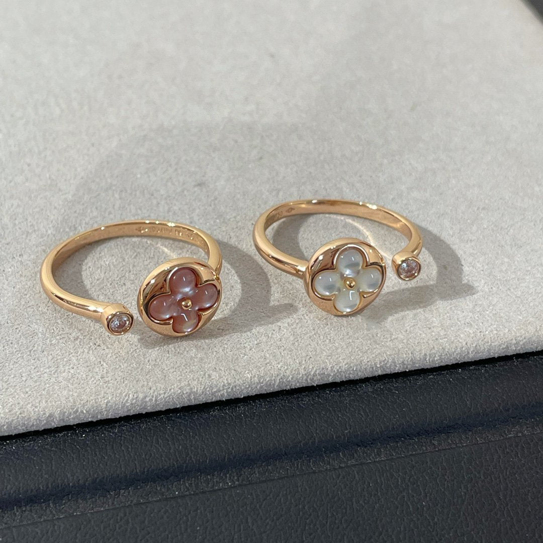 Dream SUN 1 DIAMOND PINK MOP RING