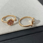 Dream SUN 1 DIAMOND PINK MOP RING
