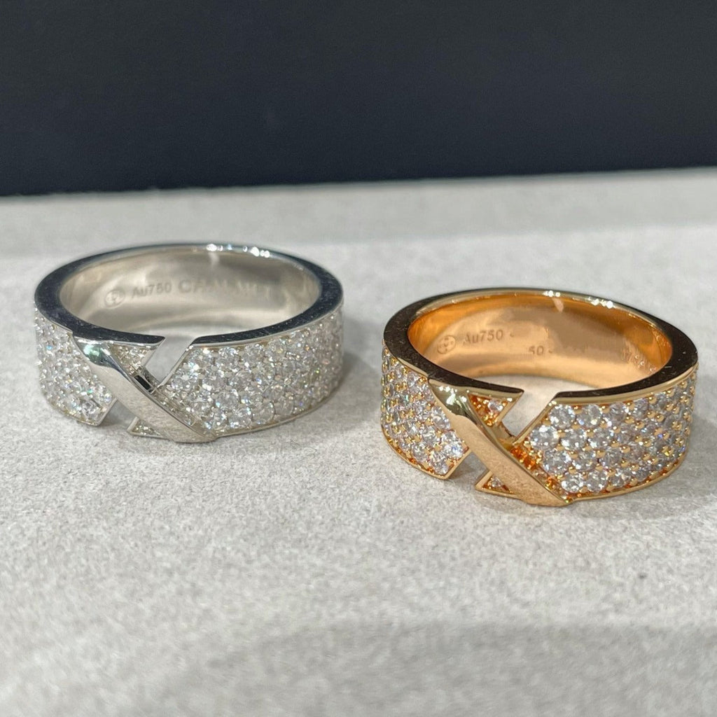 Dream LIENS EVIDENCE  DIAMOND PAVED RING