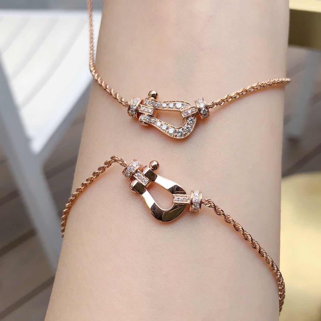 Dream FORCE 10 PINK GOLD DIAMOND NECKLACE