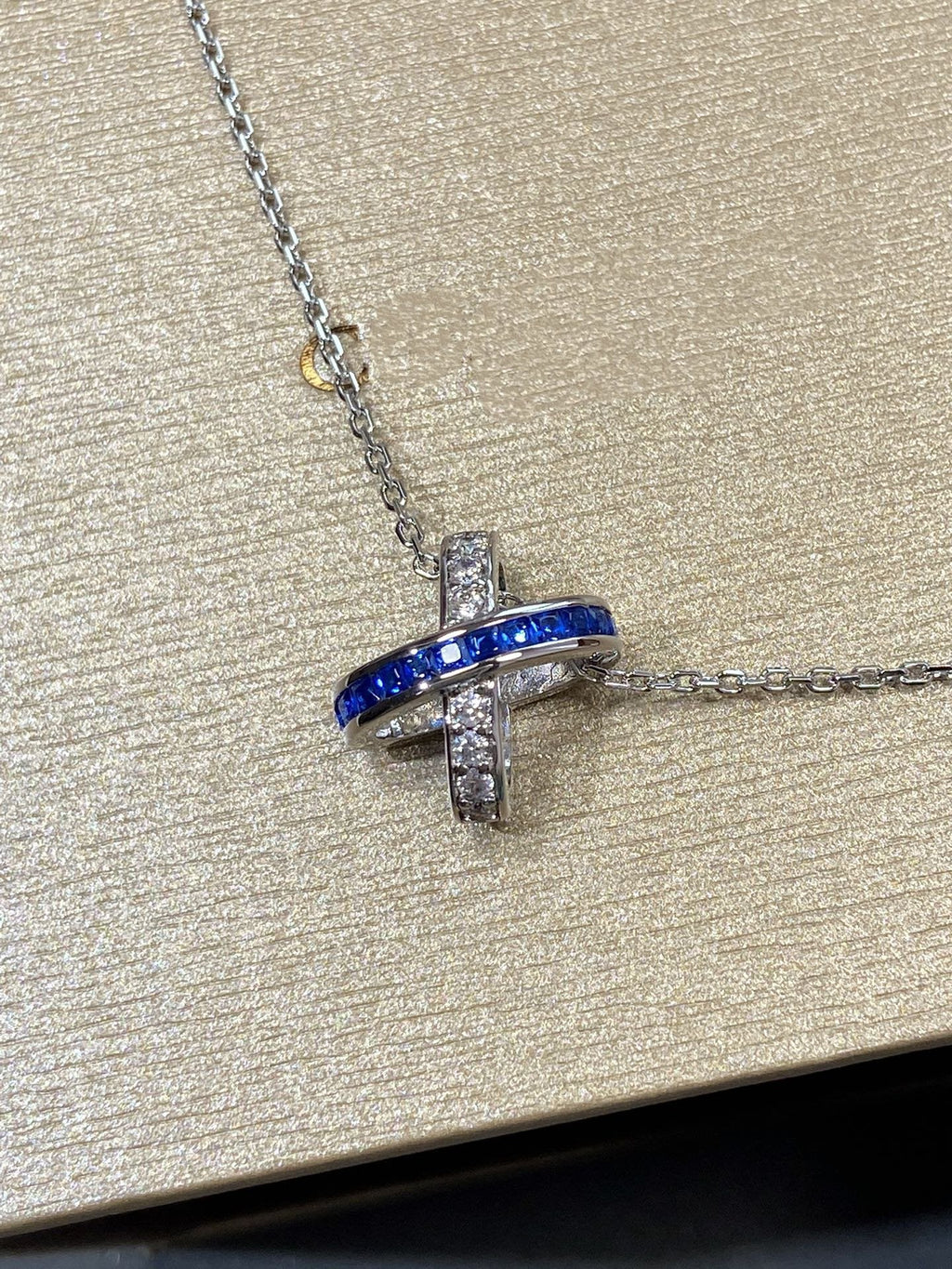Dream LIENS DIAMOND SILVER NECKLACE