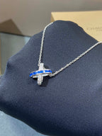 Dream LIENS DIAMOND SILVER NECKLACE