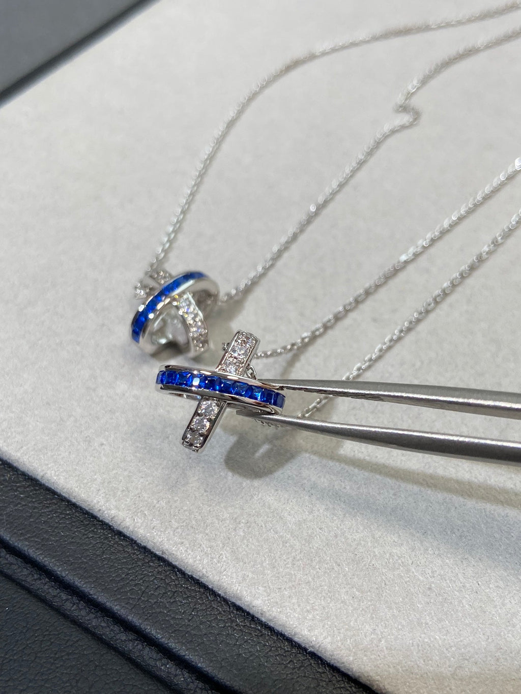 Dream LIENS DIAMOND SILVER NECKLACE