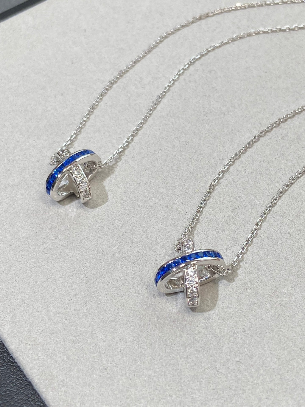 Dream LIENS DIAMOND SILVER NECKLACE